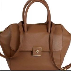 EUC Tory Burch Large Clara Satchel - Soft Leather